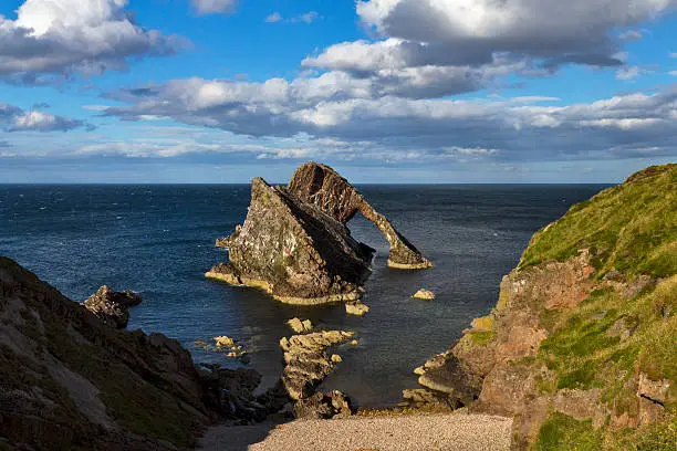 Photo of The Bow Fiddle Rock.