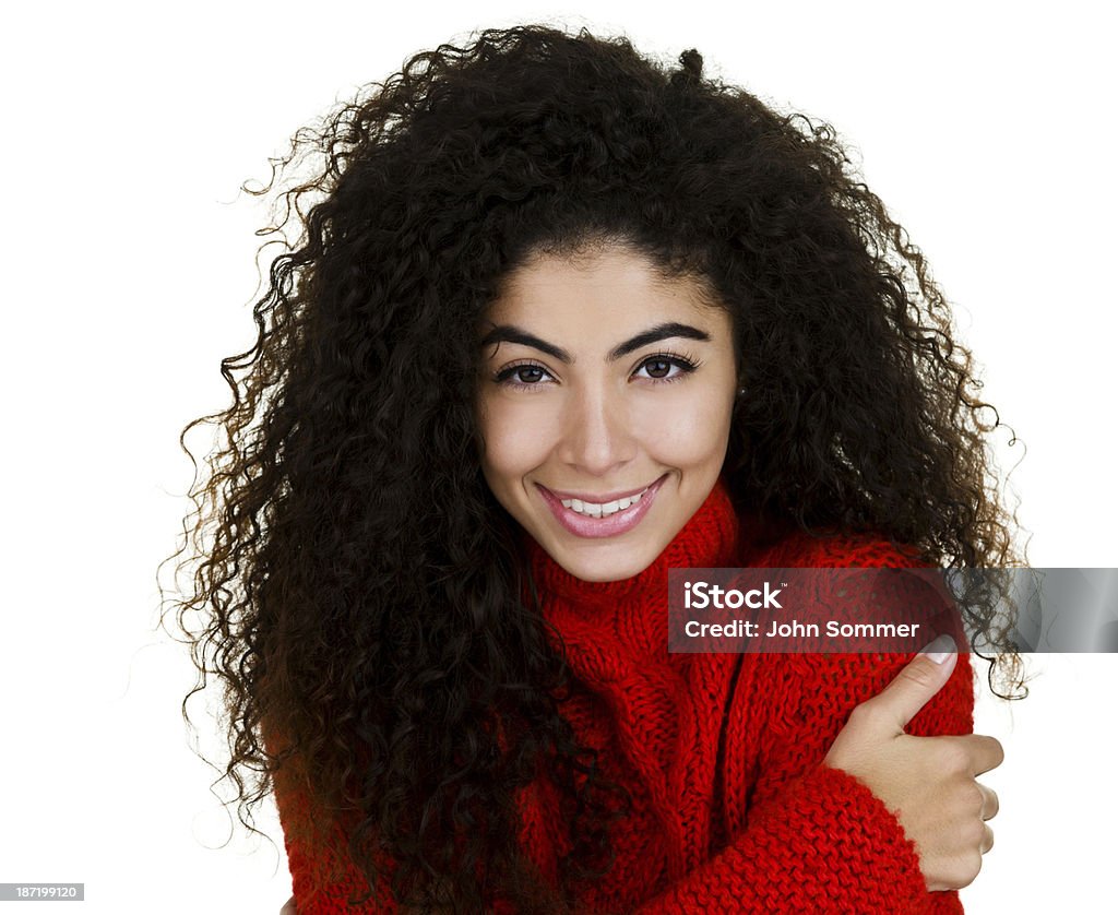Kobieta na sobie Sweter - Zbiór zdjęć royalty-free (20-24 lata)