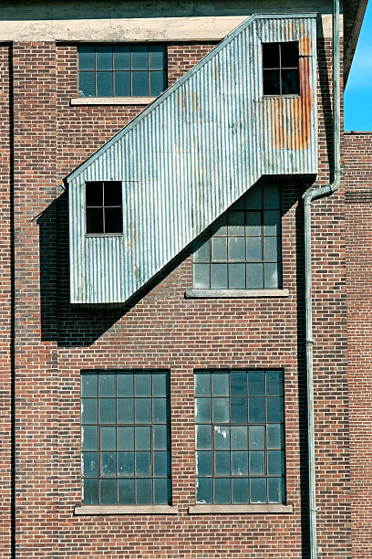 istock Protected stairway on railway building in Minneapolis MN 187199221