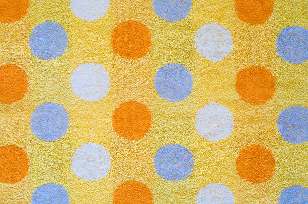 Cotton towel textile. stock photo