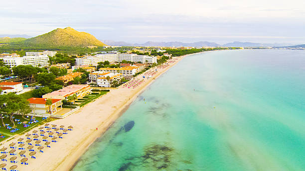istock aerial view of a beach 187202092
