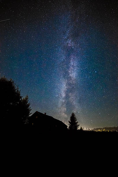 istock Milky Way in the night sky 187202933