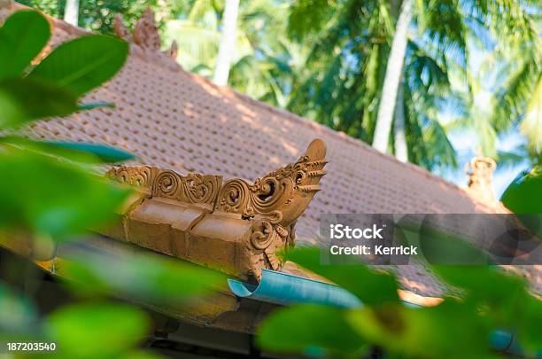 Dach Detail Im Traditionellen Stil Von Bali Indonesien Stockfoto und mehr Bilder von Architektur