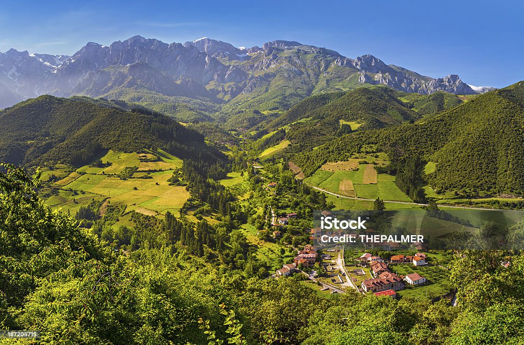 region in cantabria Liébana is a closed mountainous region in cantabria, spain Cantabria Stock Photo