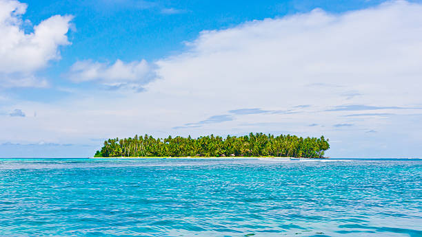 istock Beautiful tropical island in ocean 187206230