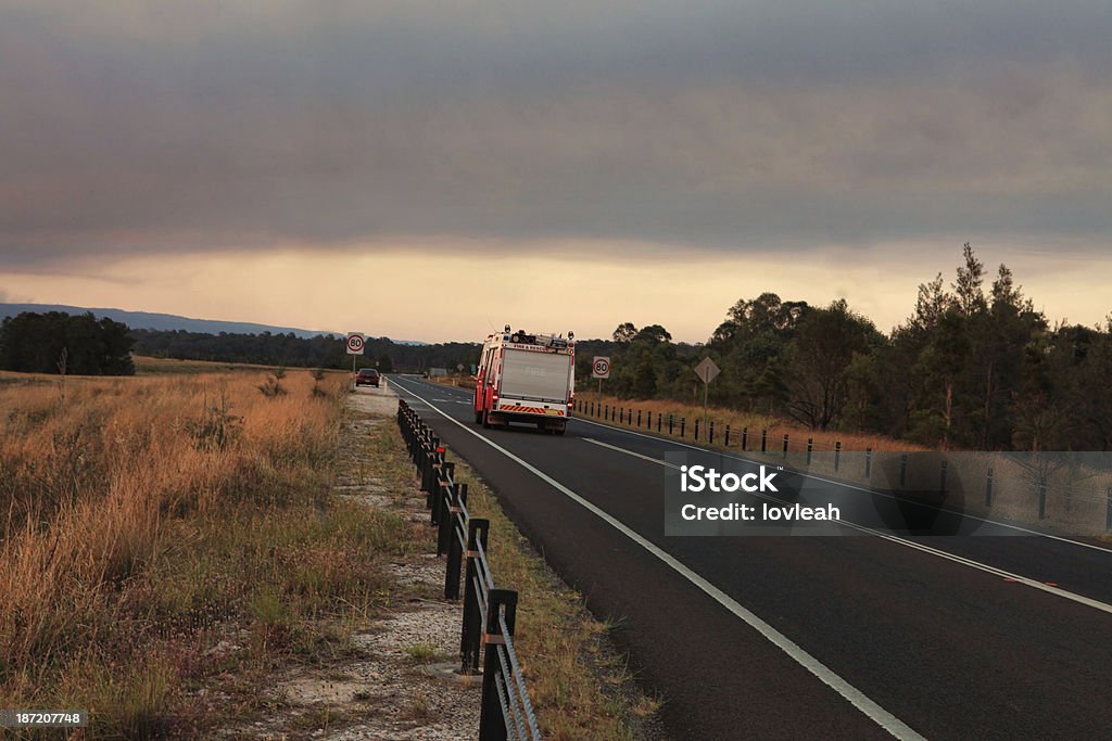 Resposta de incêndio e de evacuação - Foto de stock de Assistência royalty-free