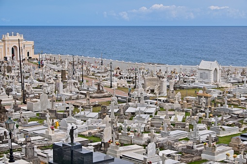 Old Cemetery beside the Ocean