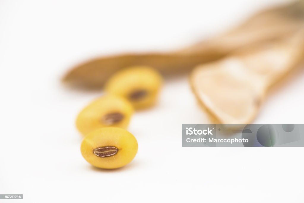 Maturo Fagiolo di soia - Foto stock royalty-free di Alimentazione sana