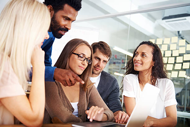 istock Strategising in the boardroom 187212288
