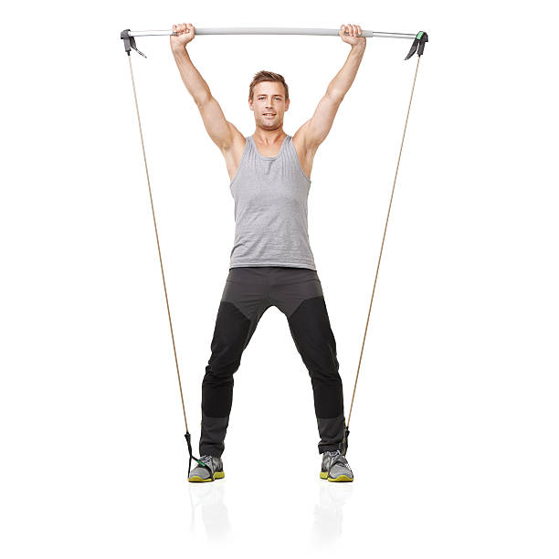 istock Working hard for the perfect body 187212729