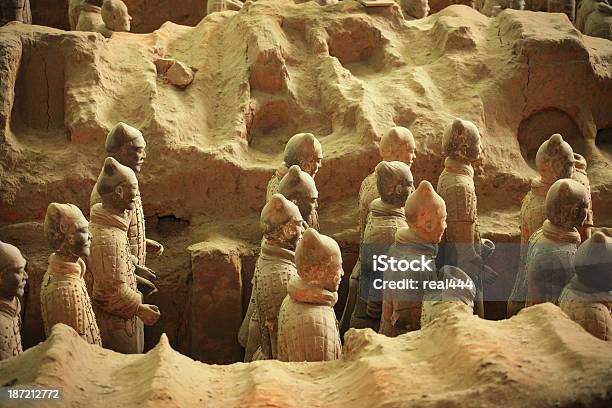 Guerrieri Di Terracotta - Fotografie stock e altre immagini di Antico - Condizione - Antico - Condizione, Antropomorfo, Archeologia