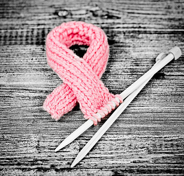 istock Knit for a Cure - Breast Cancer Awareness 187212832