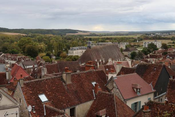 istock Tonnerre city in Burgundy 1872138231