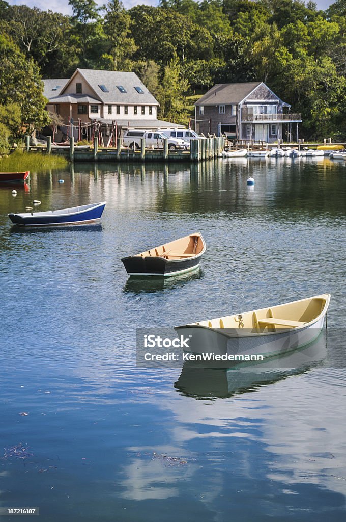 Quisset Rowboats - Foto stock royalty-free di Ambientazione esterna