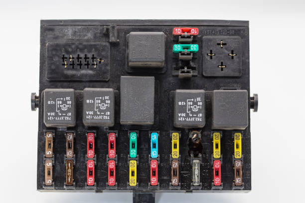 istock Automotive fuse block. 1872165606
