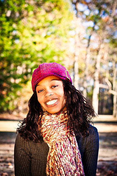 istock Young Woman with Beautiful Smile 187217004