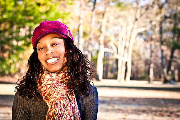 istock Young Woman with Beautiful Smile 187217008