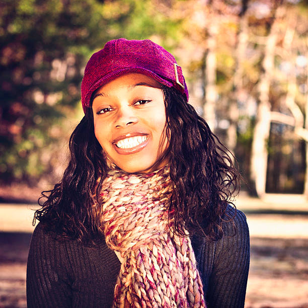 istock Young Woman with Beautiful Smile 187217078