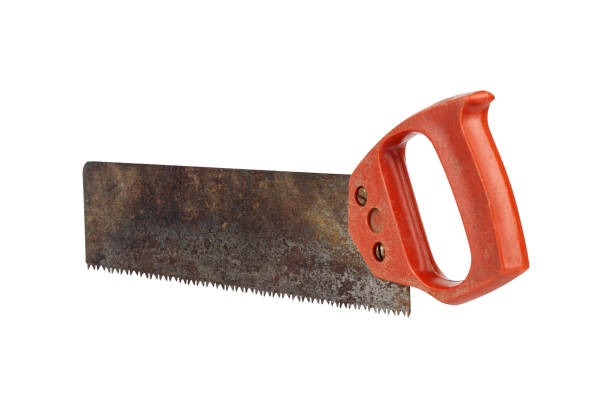 istock wood hand saw, old saw isolated from background 1872179983