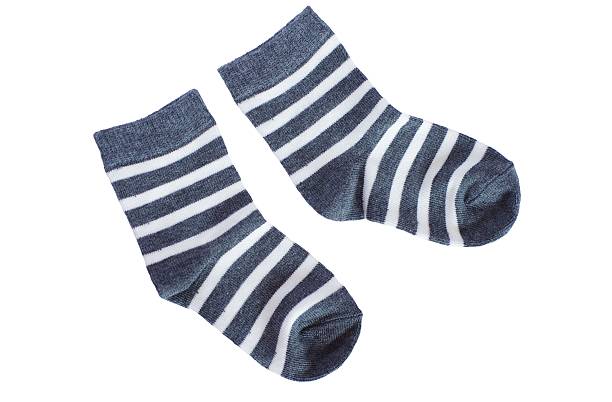 istock gray striped baby socks 187219286