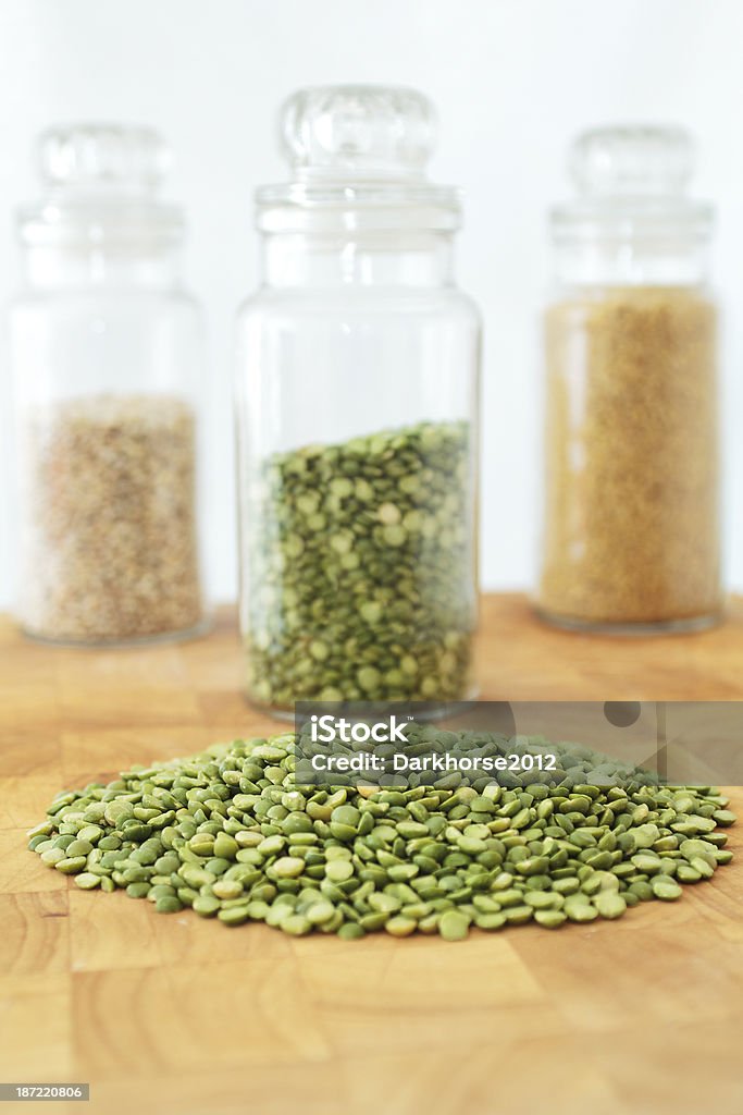 Verde divididos ervilhas - Foto de stock de Alimentação Saudável royalty-free