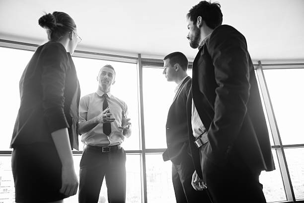istock business people in a meeting at office 187221008