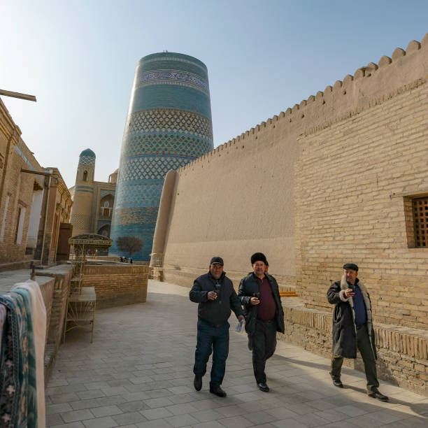 Kalta Minor Minaret in Khiva, Uzbekistan - Photo