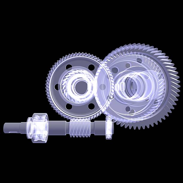istock White shafts, gears and bearings 187222413