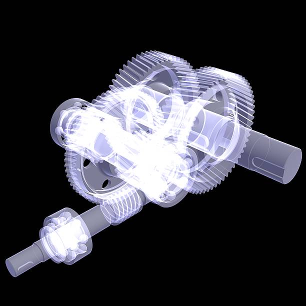 istock White shafts, gears and bearings 187222415