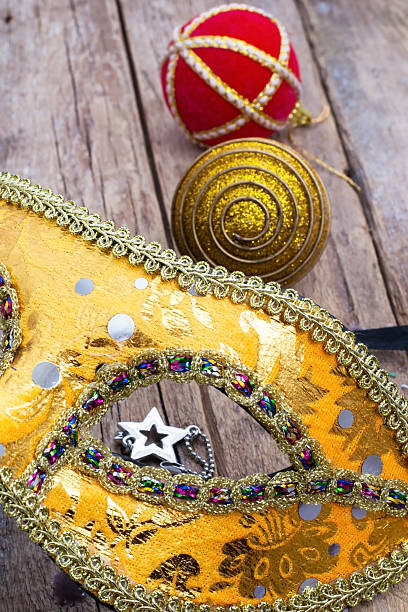 istock carnival,new year's mask and decoration 187222779