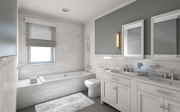 Photo of White Bathroom