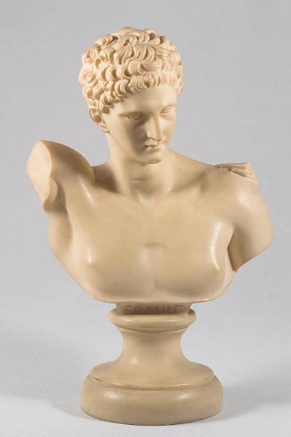 istock Statue of Hermes, Olympian God With Clipping Path 187223788