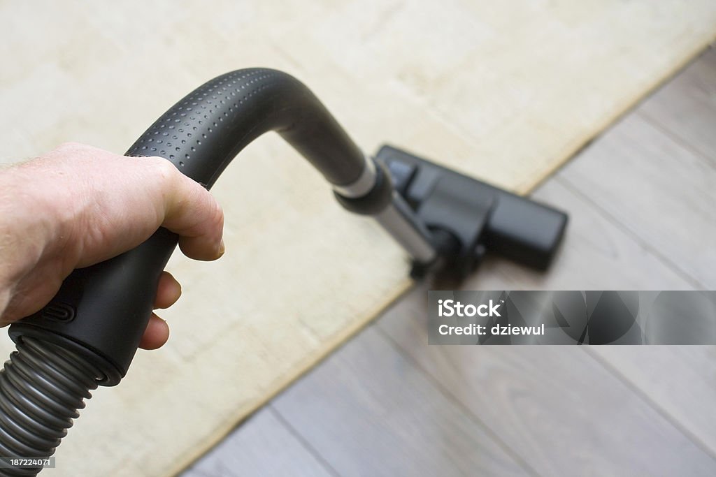 Vacuum cleaner to tidy up the living room Appliance Stock Photo