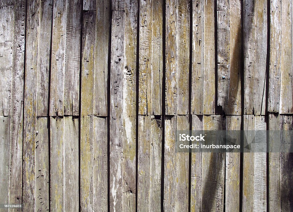 Acastanhada parede de madeira e fundo, padrão - Royalty-free Abstrato Foto de stock