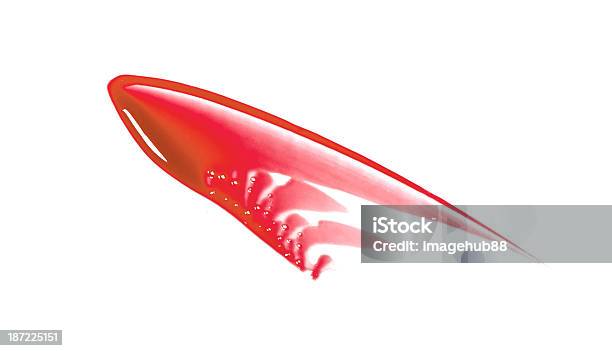 Red Lip Gloss Stock Photo - Download Image Now - Beauty, Beauty Product, Blusher - Make-Up