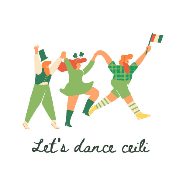 Irish Dance Art Color T-Shirt Irish Dance Art Color T-Shirt
