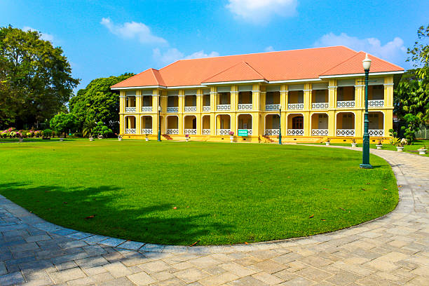 istock Ancient building in Bang Pa-In royal palace 187227522