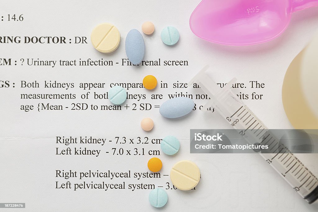 Infecção urinária ultra scan resultado - Foto de stock de Amostra de Urina royalty-free