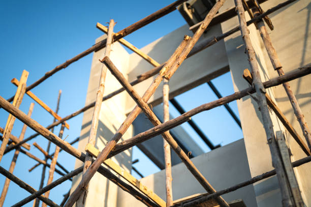 istock The under construction residential house. 1872300091