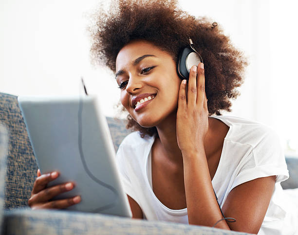 istock Enjoying the perks of technology 187230014