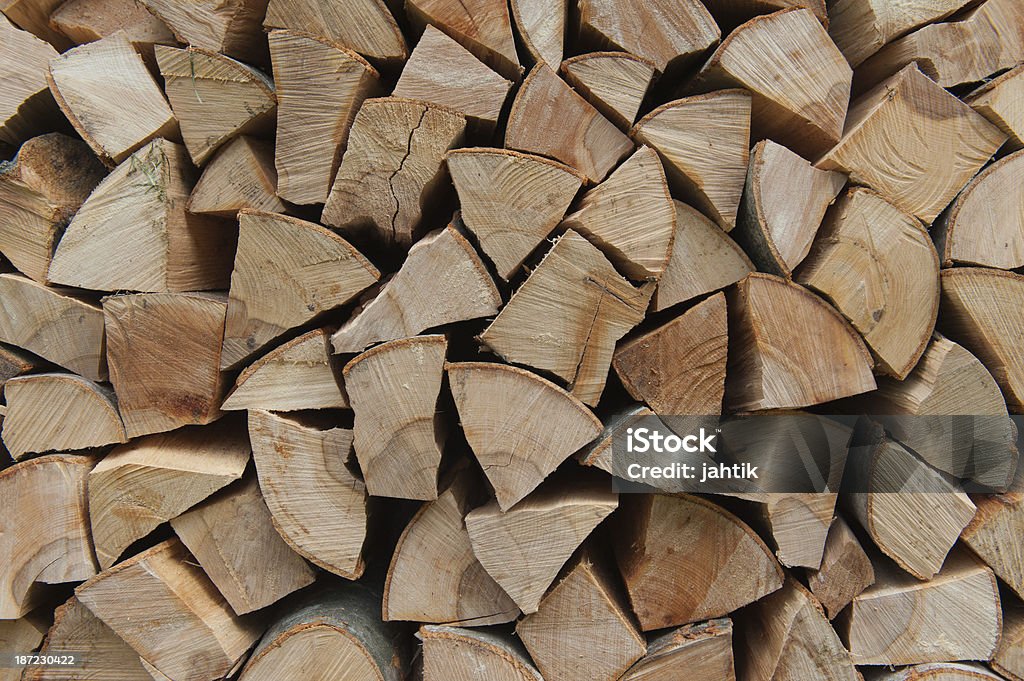 Montón de madera - Foto de stock de Arreglo libre de derechos