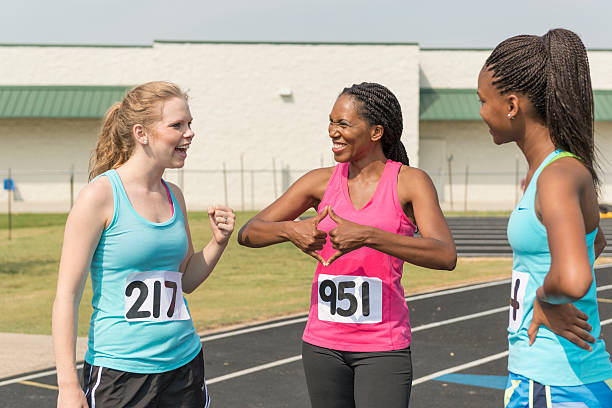 istock Deaf Track and Field signing trophy 187231522