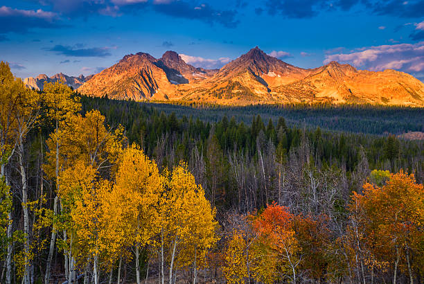 istock Sawtooth sunrise-Autumn, Stanley, Idaho 187232349