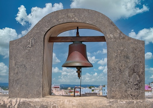 Old Bell on top of a church
