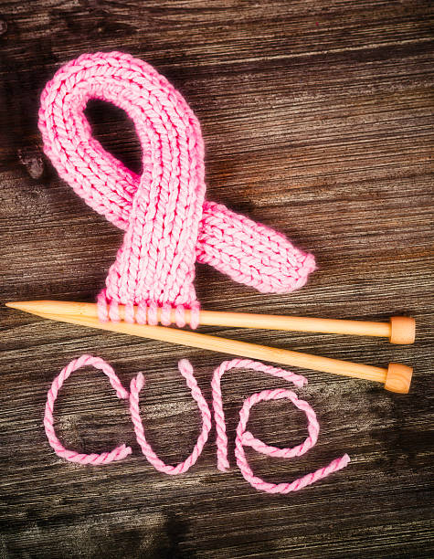 istock Knit for a Cure - Breast Cancer Awareness 187233972