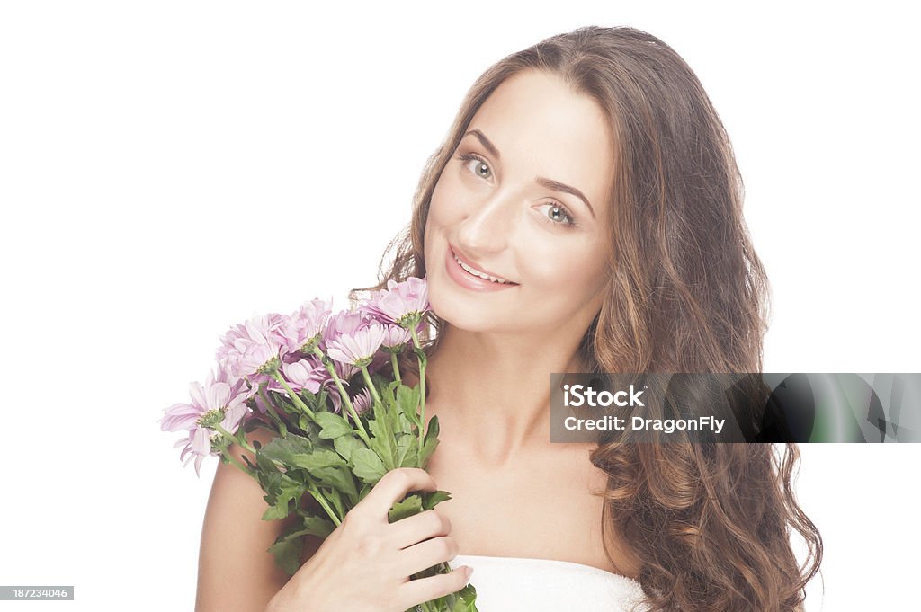 Donna con pelle sana - Foto stock royalty-free di 20-24 anni