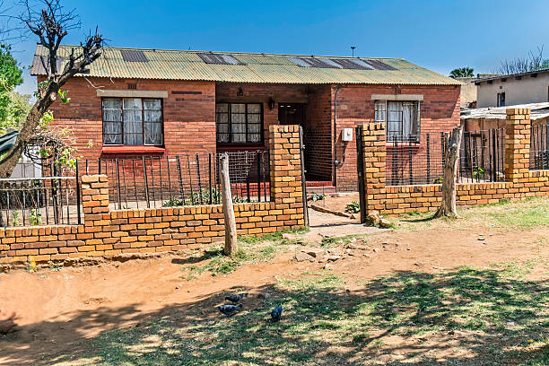 House in Soweto House in Orlando, Soweto, South Africa soweto stock pictures, royalty-free photos & images