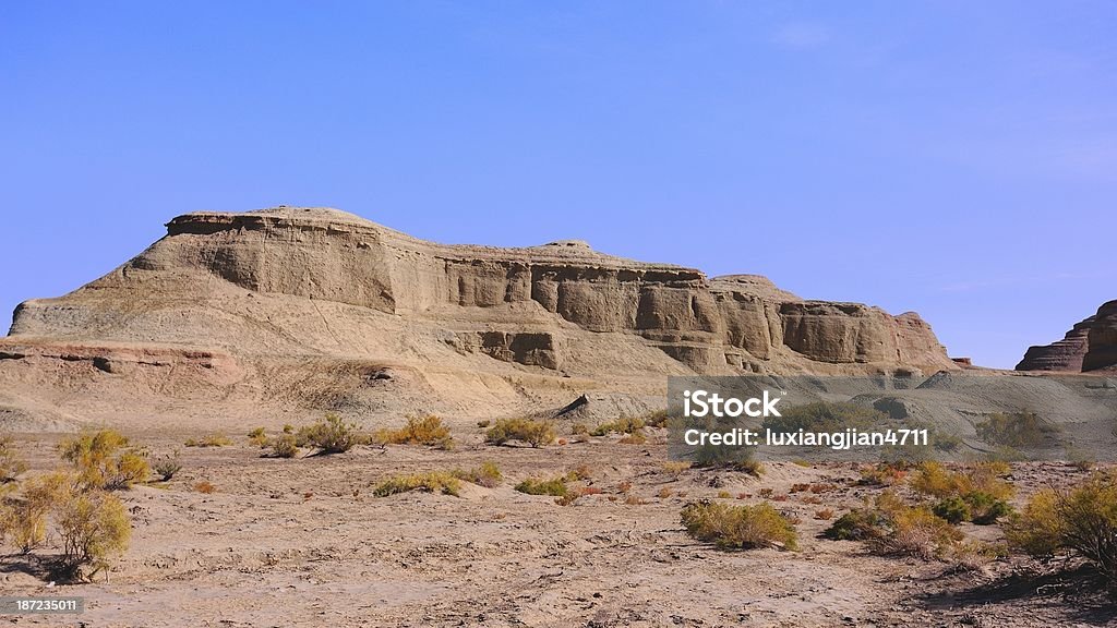 "Titanic" da erosão pelo vento relevo - Foto de stock de Deserto de Gobi royalty-free