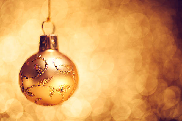 istock Merry Christmas - Bokeh Defocused Decoration Gold Abstract 187235599