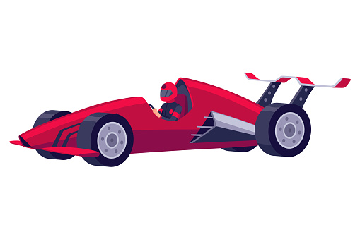 Race car icon transport jet logo sport auto racing symbol concept. Art design template vector isolated red black turbo jet power hybrid race single seater.